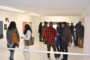 Saboreando artistas galería exposición Espacio Nuca Eduardo Nuca arte plástico Salamanca