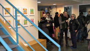 Saboreando artistas galería exposición Espacio Nuca Eduardo Nuca arte plástico Salamanca
